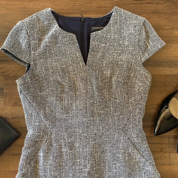 Banana Republic Cap Sleeve Dress - Picture 2 of 7